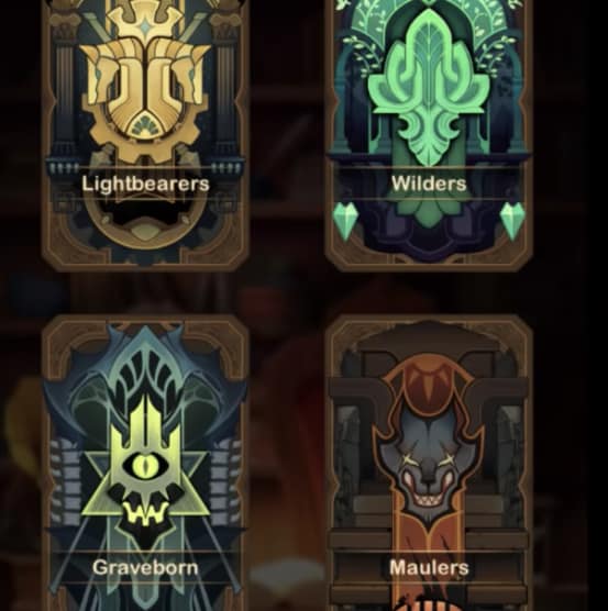 afk arena choose faction tavern token summon