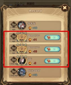 find friends in arena record afk arena