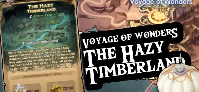 afk arena voyage of wonders the hazy timberland guide